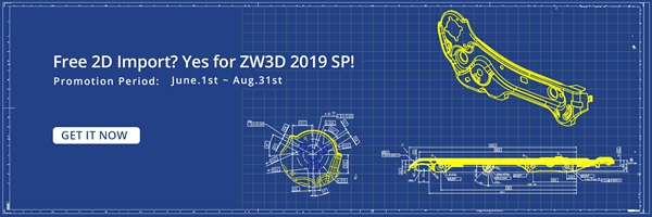 ZW3D 2019 SP Promotion banner