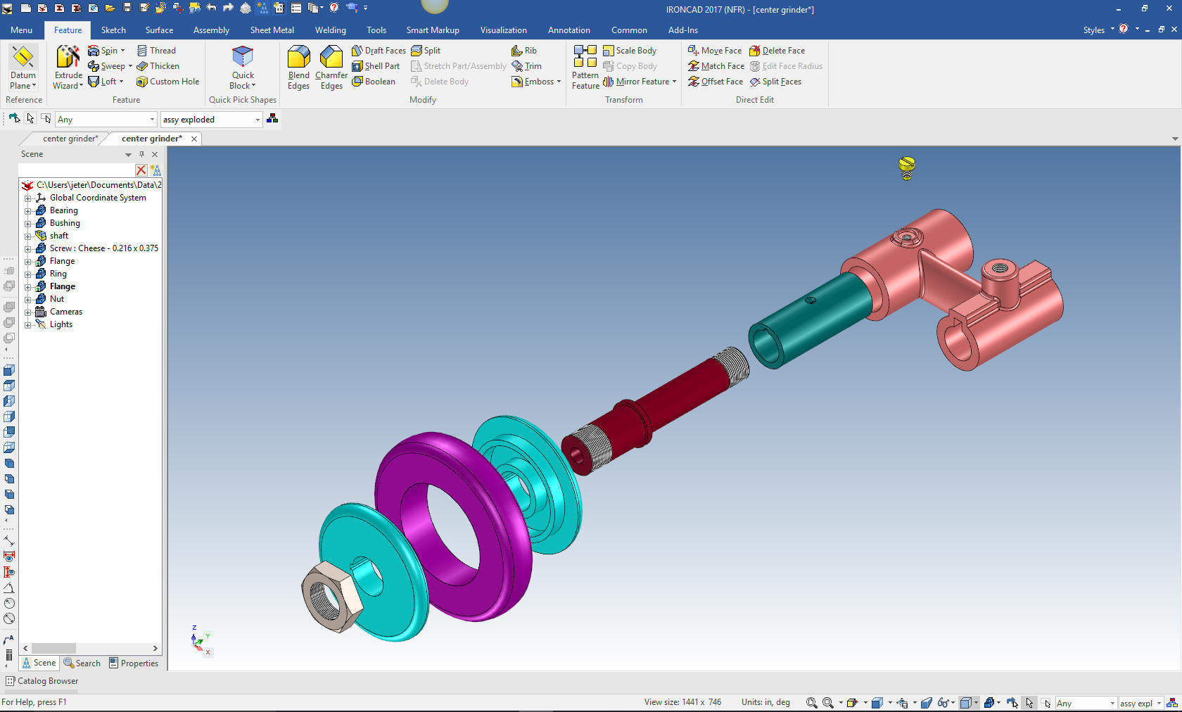 how to use iron cad assembly