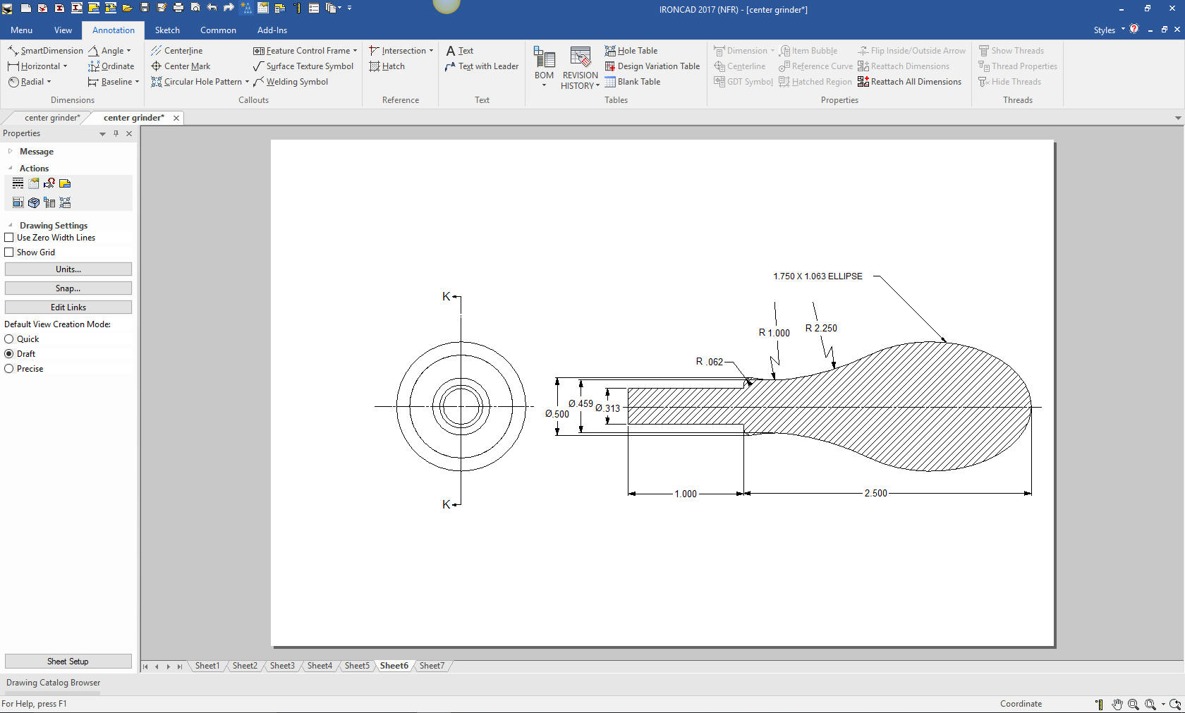 bom item bubble question mark ironcad